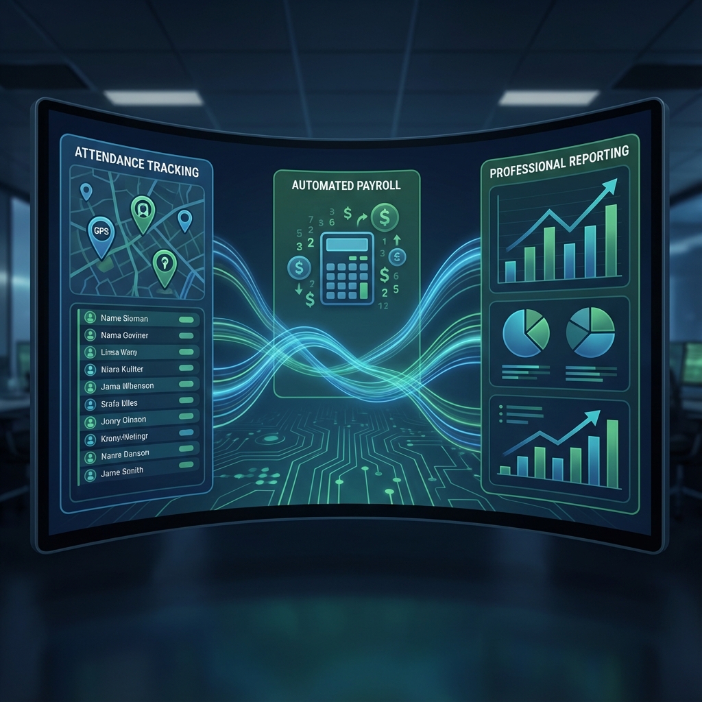 How Security Companies Can Digitize Attendance, Payroll, and Reporting in One System